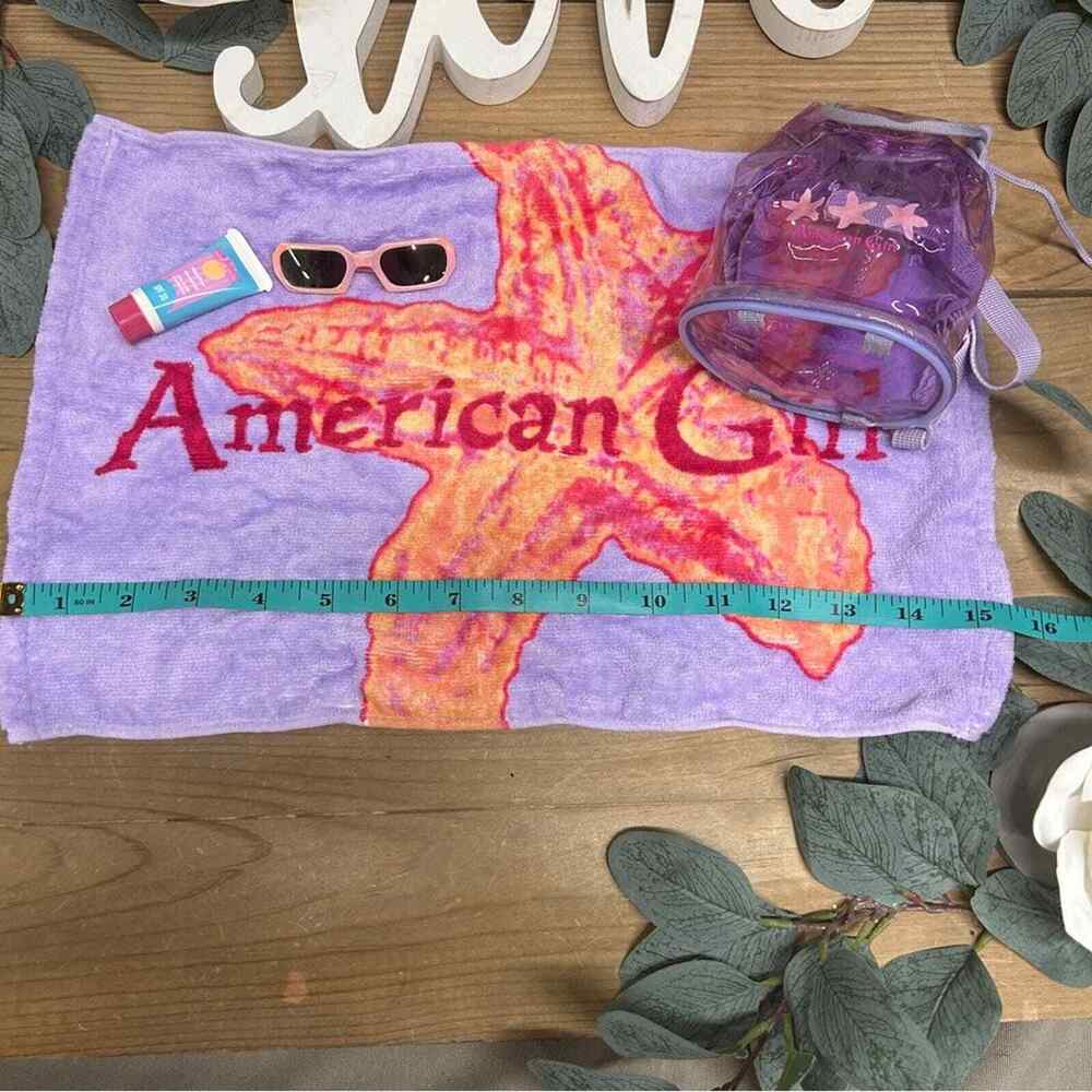 American Girl of Today Summer Beach Towel Tankini Sunglasses Sandals Tote - Picture 8 of 8